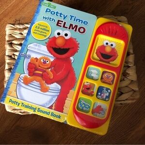 Seasame Street Potty Time with Elmo: Potty Training Sound Book